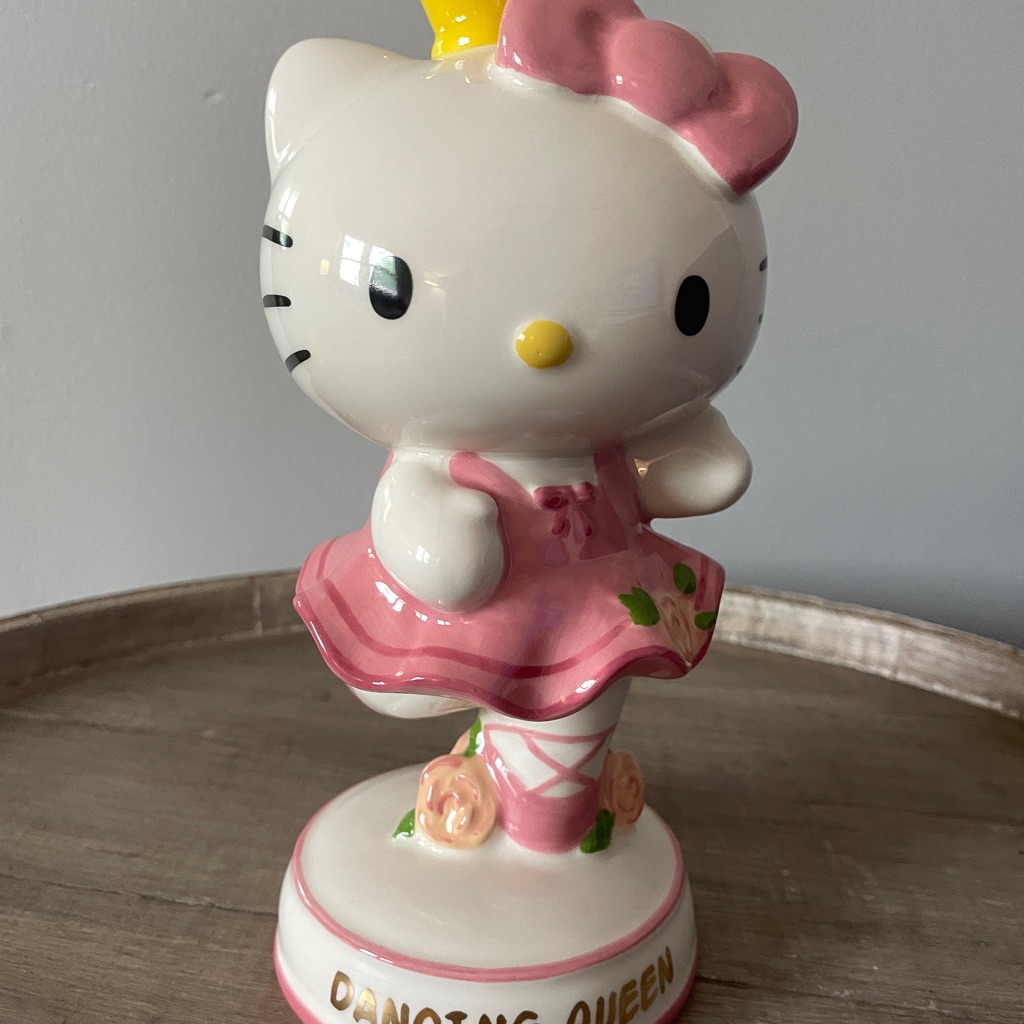 Rare Nwt Hello Kitty Dancing Queen Ballerina Figurine